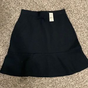 Loft XXSP Black Skirt